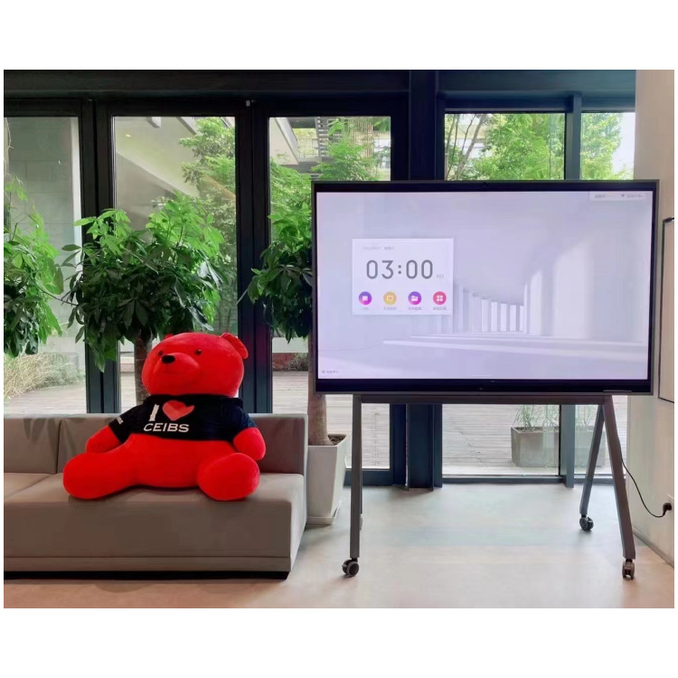 TCL会议平板65寸IFP65V50含4K摄像头MIC阵列智能触控一体机白板